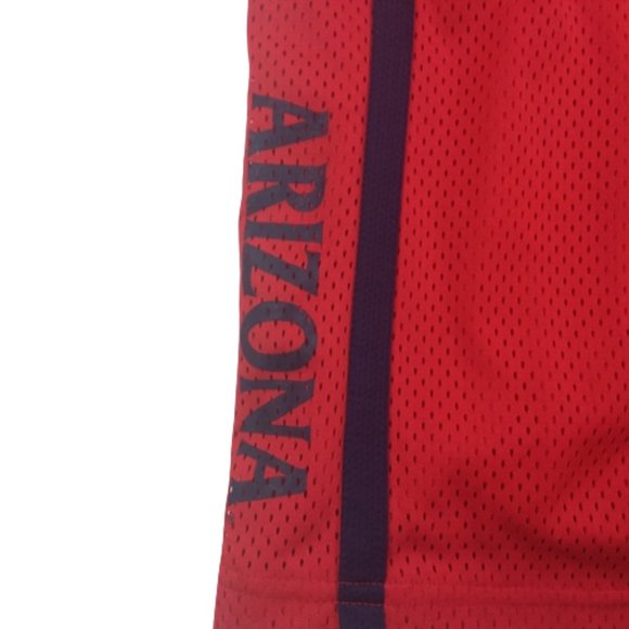 Nike Basketball Shorts Elastic Waist Drawstring Lined Pocket 10" ins Arizona Red - Picture 3 of 9